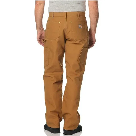 NWT Carhartt Men Firm Duck Double-Front Work Dungaree Pant 36x36